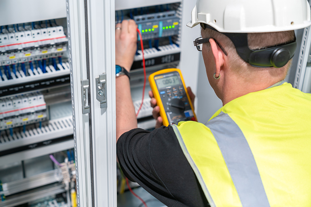 Elektroanlagen-Kontrolle bei WER Haustechnik GmbH in Schwäbisch Hall